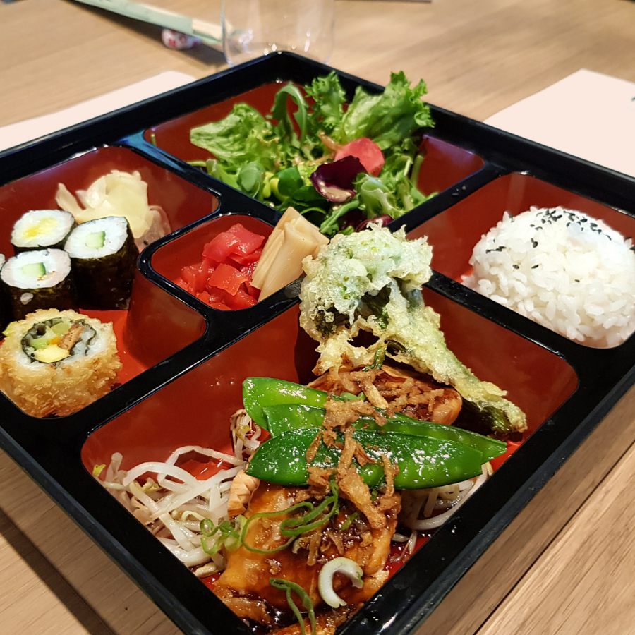 Bento Box at Restaurant KAORI