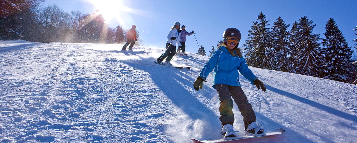 Skifahren Familienferien SEEDAMM PLAZA