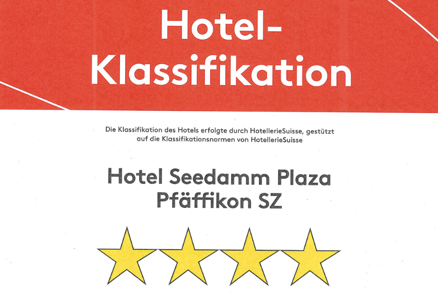 HotellerieSuisse 4-Sterne Klassifikation und Spezialisierungen